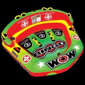 WOW Bingo 3 Inflable Remolcable / 3 Personas