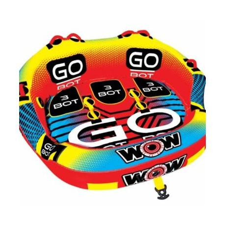 WOW Go Boat Inflable Remolcable / 3 Personas