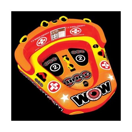 WOW Bingo 2 Inflable Remolcable / 2 Personas