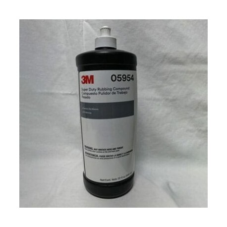 Super duty rubbing compound 3M MARINE Quart Lt