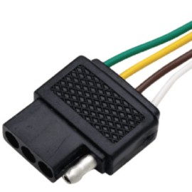 Conector de Remolque Hembra Plano de 4 Polos SEACHOICE