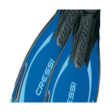 CRESSI Aleta Reaction Pro color azul de My Store - Aletas