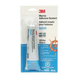 Silicón sellador blanco pequeño 88 ml 3M MARINE