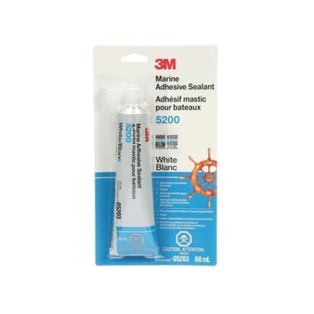 Silicón sellador blanco pequeño 88 ml 3M MARINE